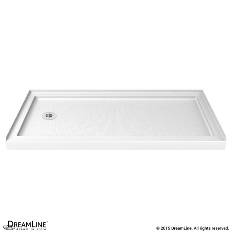 DREAMLINE Slimline 60″ x 30″ White Acrylic Shower Base Single