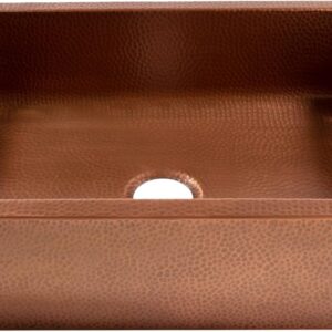 SINKOLOGY - Copper 32"x21" Farmhouse Apron Kitchen Sink MADE IN USA - $699