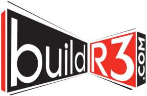 Logo with text "buildR3.com".