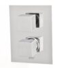 ARTOS - F204-1CH SQUARE Pressure Balance Shower 3 Function Mixer Full Set Valve + Trim │Made In Italy - $495